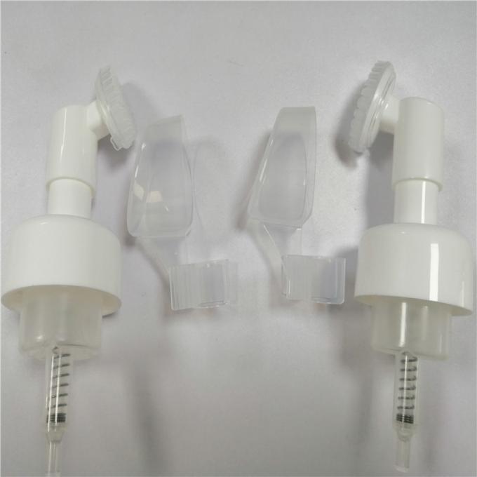 Transparent Plastic SGS 30/410 Foaming Soap Pump Replacement With Brush
