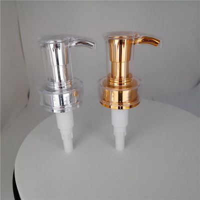 33mm 1.5ml/T Shampoo Dispenser Pump , Gold Soap Dispenser Pump For Hair Conditioner