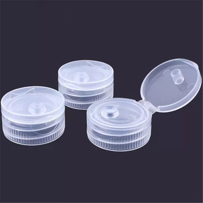 Durable Round SGS Approval Flip Top Bottle Caps , 24 410 Dispensing Cap Plastic