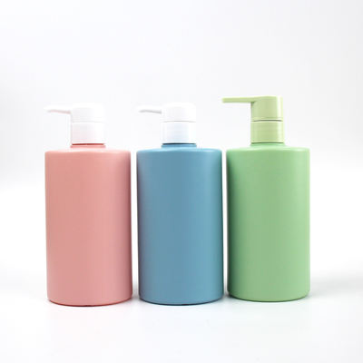 500ml  HDPE cosmetic bottle hand wash Body Milk bottle empty plastic bottles for shampoo and conditioner
