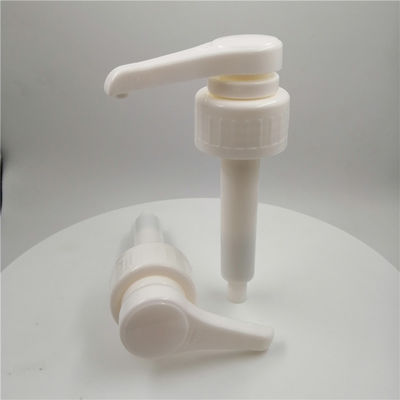 White Color 38/410 8CC Dosage Syrup Bottle Pump For Juice Bottle