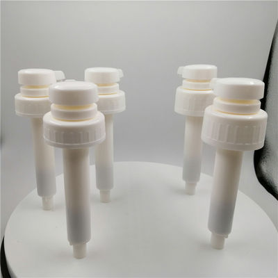 White Color 38/410 8CC Dosage Syrup Bottle Pump For Juice Bottle