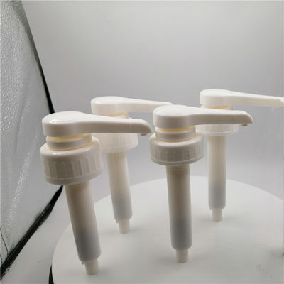 White Color 38/410 8CC Dosage Syrup Bottle Pump For Juice Bottle