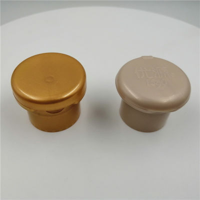 Various Volume Cosmetic 28mm Plastic Bottle Flip Top Cap Round Shape