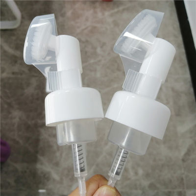 Transparent Plastic SGS 30/410 Foaming Soap Pump Replacement With Brush