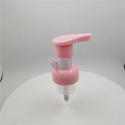 Clip Type 30 410 3.5cc Foaming Soap Dispenser Pump Pink Color