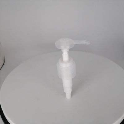 Transparent 24/410 Screw Lock Plastic Bottle Pump , 24mm Dispenser Pump Portable