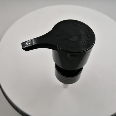 Smooth Closure Black Color 28/410 1.5cc Plastic Bottle Pump For Liquid