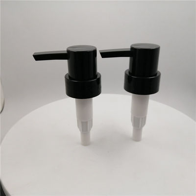 Safety Material 33/410mm Airless Lotion Pump , Black Dispenser Pump 2.0ml/T