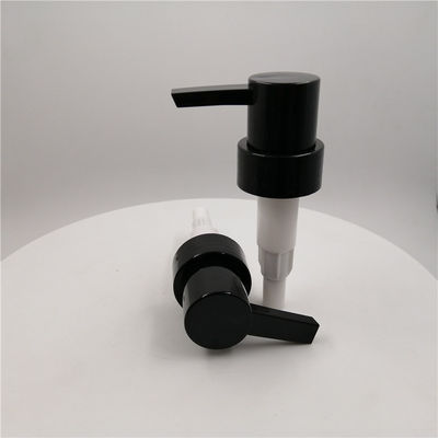 Safety Material 33/410mm Airless Lotion Pump , Black Dispenser Pump 2.0ml/T