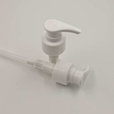Black And White Screw Plastic 28/410mm Lotion Bottle Pump 2cc Dosage