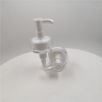 Cosmetic 33/410 1.5cc Shampoo Dispenser Pump With Gold Around Edge