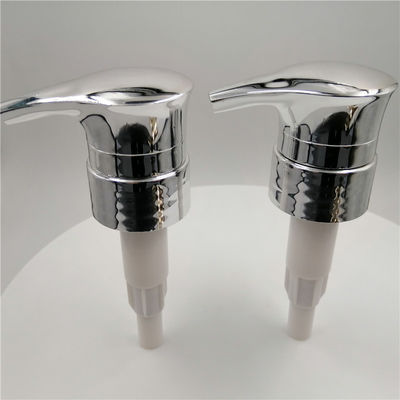 Safety Material 28mm Shampoo Dispenser Pump Electroplated