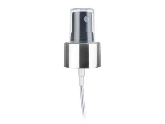 18mm 1.4cc/T Perfume Mist Sprayer , Cosmetic Pump Dispenser Gold And Silver Closure