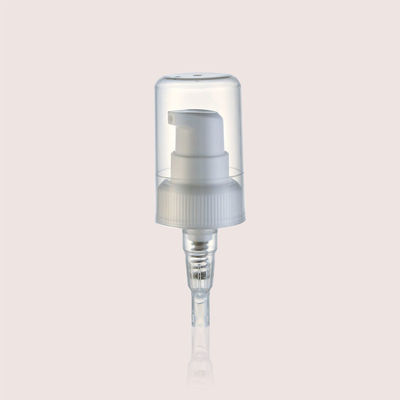 Durable SGS Approval Hand Cream Pump Dispenser , 24 410 Treatment Pump For Skin Care