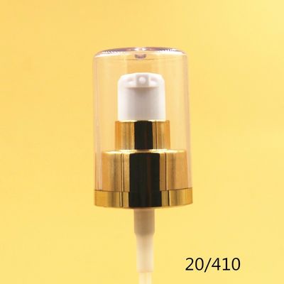 Durable SGS Approval Hand Cream Pump Dispenser , 24 410 Treatment Pump For Skin Care