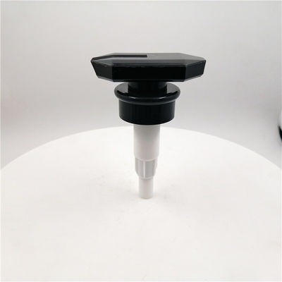 33/410mm SGS Shampoo Dispenser Pump , Shower Dispenser Pump Black And White