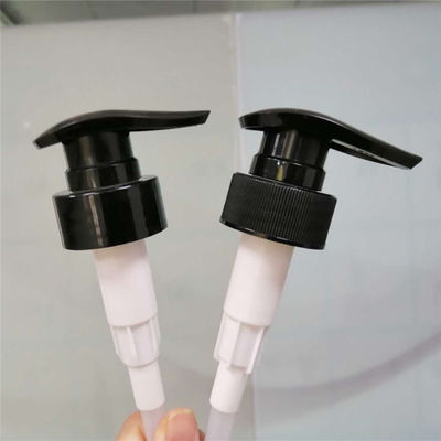 Smooth Closure 33mm 3.5cc Soap Dispenser Black Pump For Shampoo Bottle