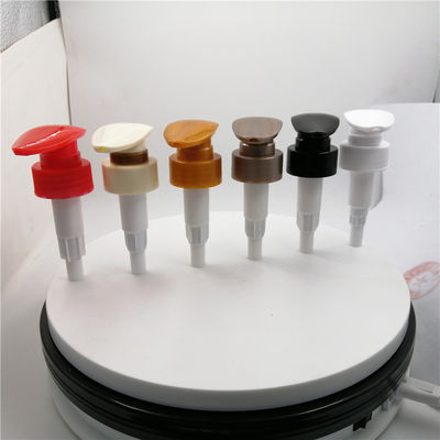 Smooth Closure 33mm 3.5cc Soap Dispenser Black Pump For Shampoo Bottle