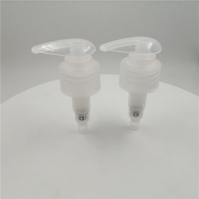 Transparent Plastic Liquid Soap Dispenser Pump , 28 410 Lotion Pump For Hair Conditioner
