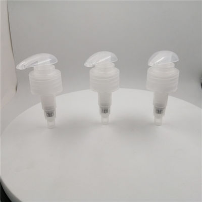 Transparent Plastic Liquid Soap Dispenser Pump , 28 410 Lotion Pump For Hair Conditioner