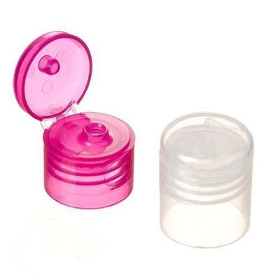 Durable Round SGS Approval Flip Top Bottle Caps , 24 410 Dispensing Cap Plastic