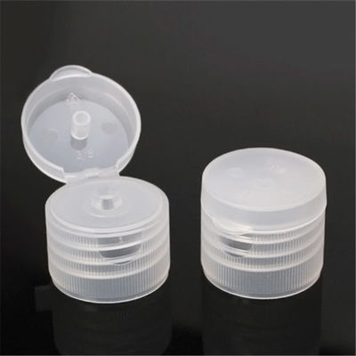Durable Round SGS Approval Flip Top Bottle Caps , 24 410 Dispensing Cap Plastic