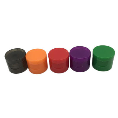 SGS 24mm Cylinder Bottle Flip Top Cap , 24 410 Flip Top Cap For Water Bottle Smooth Closure