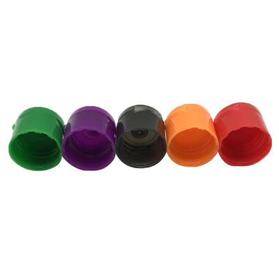 SGS 24mm Cylinder Bottle Flip Top Cap , 24 410 Flip Top Cap For Water Bottle Smooth Closure