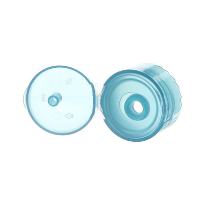 Blue Smooth Closure 28mm Flip Top Bottle Caps For Empty Bottle