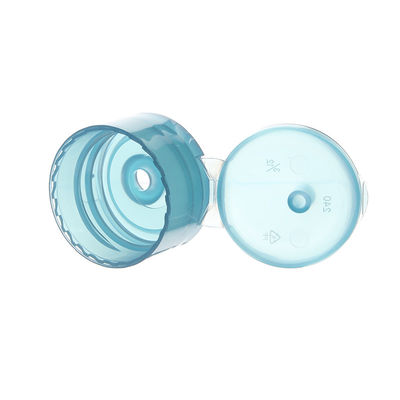 Blue Smooth Closure 28mm Flip Top Bottle Caps For Empty Bottle