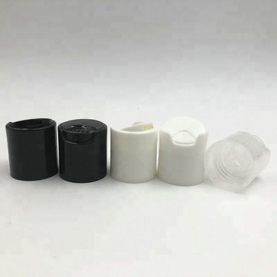 Black And White Non Spill 20/410 Disc Top Cap For Shampoo Bottle