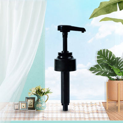 Any Colors Non Spill Plastic 38mm Syrup Bottle Pump Food Grade