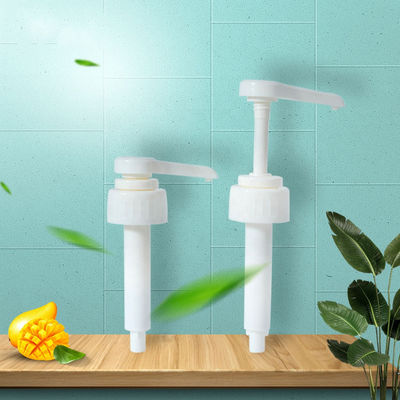 Any Colors Non Spill Plastic 38mm Syrup Bottle Pump Food Grade