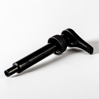 Black 38mm SGS Syrup Bottle Pump , Chocolate Syrup Pump For Container