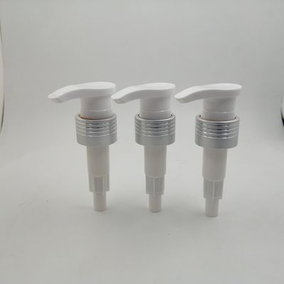 4cc 28mm Aluminum Lotion Bottle Pump  Replacement With Silver Closure