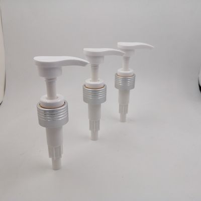 4cc 28mm Aluminum Lotion Bottle Pump  Replacement With Silver Closure