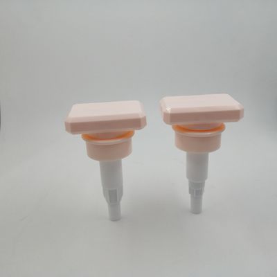 Light Pink Various Volume 33/410 Cosmetic Pump Dispenser For Bathroom