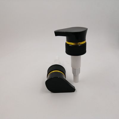 Screw Type 33mm 1.5ml/T Dosage Black Lotion Pump For Liquid Bottle