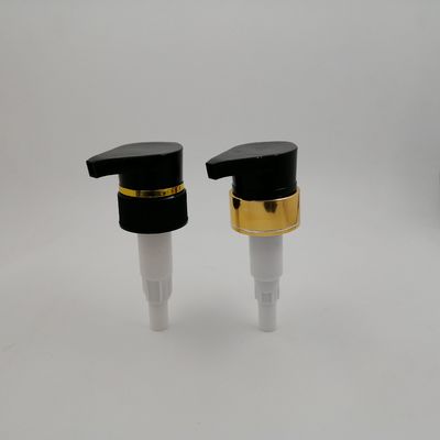 Screw Type 33mm 1.5ml/T Dosage Black Lotion Pump For Liquid Bottle