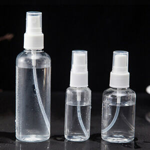 Multi Use 100ml Transparent Plastic Spray Pump Bottle For Makeup