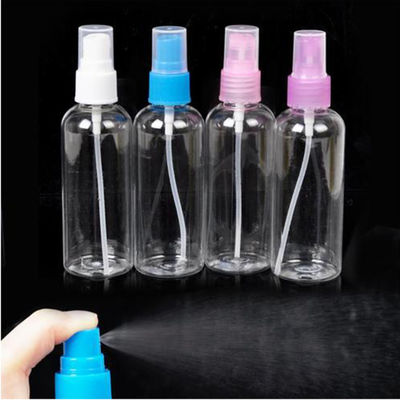 Non Spill Any Colour SGS Approval Plastic Spray Pump Bottle 100ml