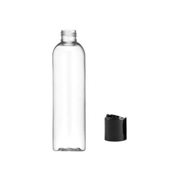 30ml 60ml 100ml Flip Top Plastic Bottles , PET Plastic Bottle For Skin Care Products