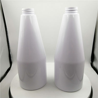 White Color 500ml Plastic Dispenser Bottles With Pump 24/410