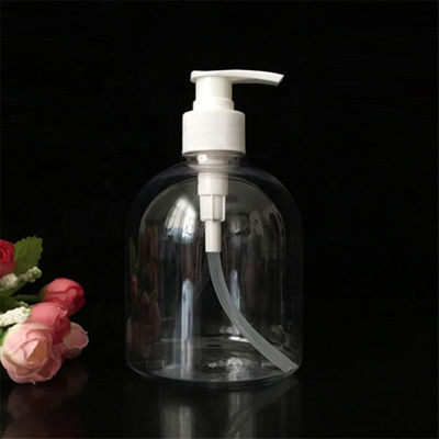 SGS 500ml Clear Plastic Pump Bottles