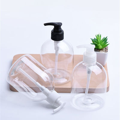 SGS 500ml Clear Plastic Pump Bottles