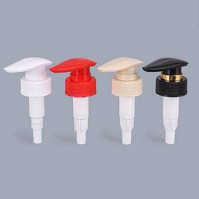 Colorful 3.5cc Screw Lock Plastic Bottle Pump With Ribbed Closure