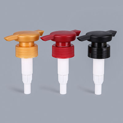Smooth Plastic Bathroom Soap Lotion Dispenser Pump For Household