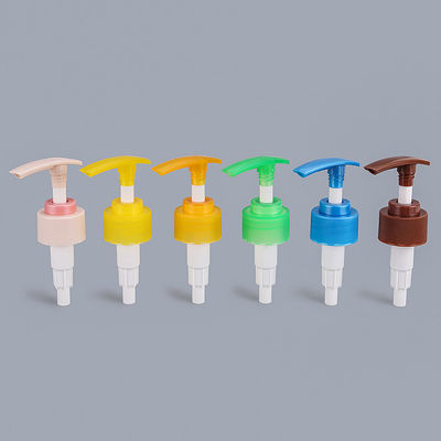 28mm Colorful Plastic Body Lotion Pump For Perfume Bottle