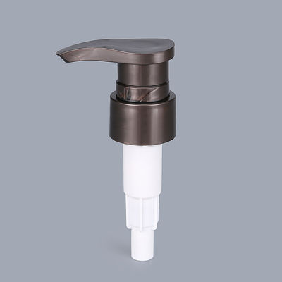 Aluminum 28 / 410mm Plastic Lotion Dispenser Pump For Liquid Soap